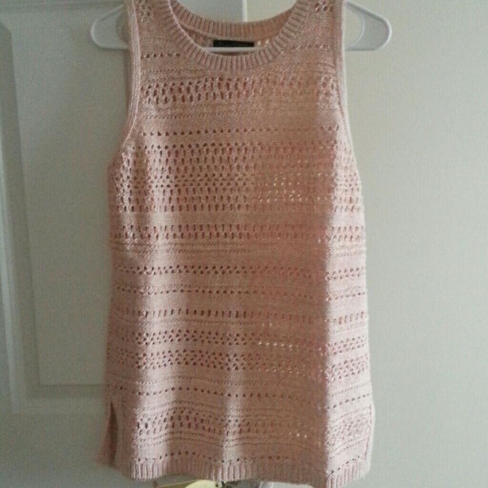Banana Republic knitted top peach